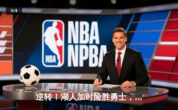 逆转！湖人加时险胜勇士，詹姆斯关键三分拖入加时，戴维斯统治内线 - 3