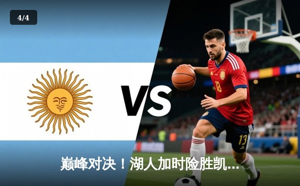 巅峰对决！湖人加时险胜凯尔特人，詹姆斯三双率队终结绿军主场连胜 - 4